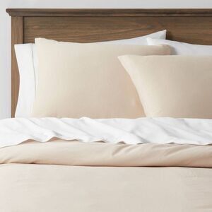 Threshold -  Cotton Sateen Duvet Cover Set Solid 250T Khaki